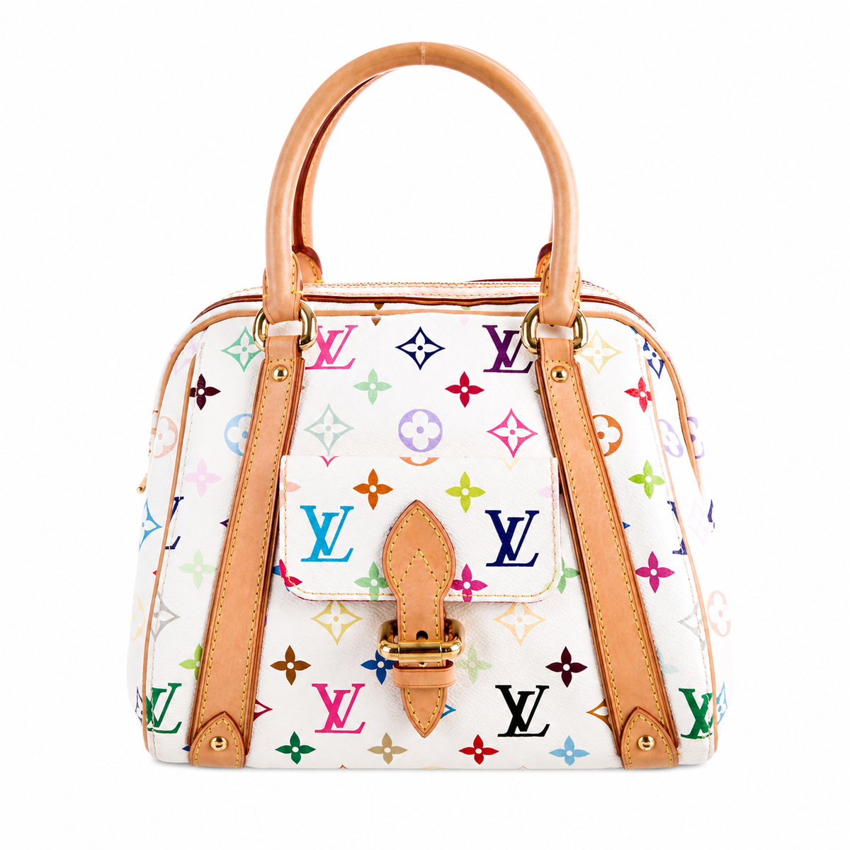 Louis Vuitton x Takashi Murakami 2003 Multicolore Priscilla Bag